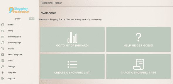 Shopping Tracker